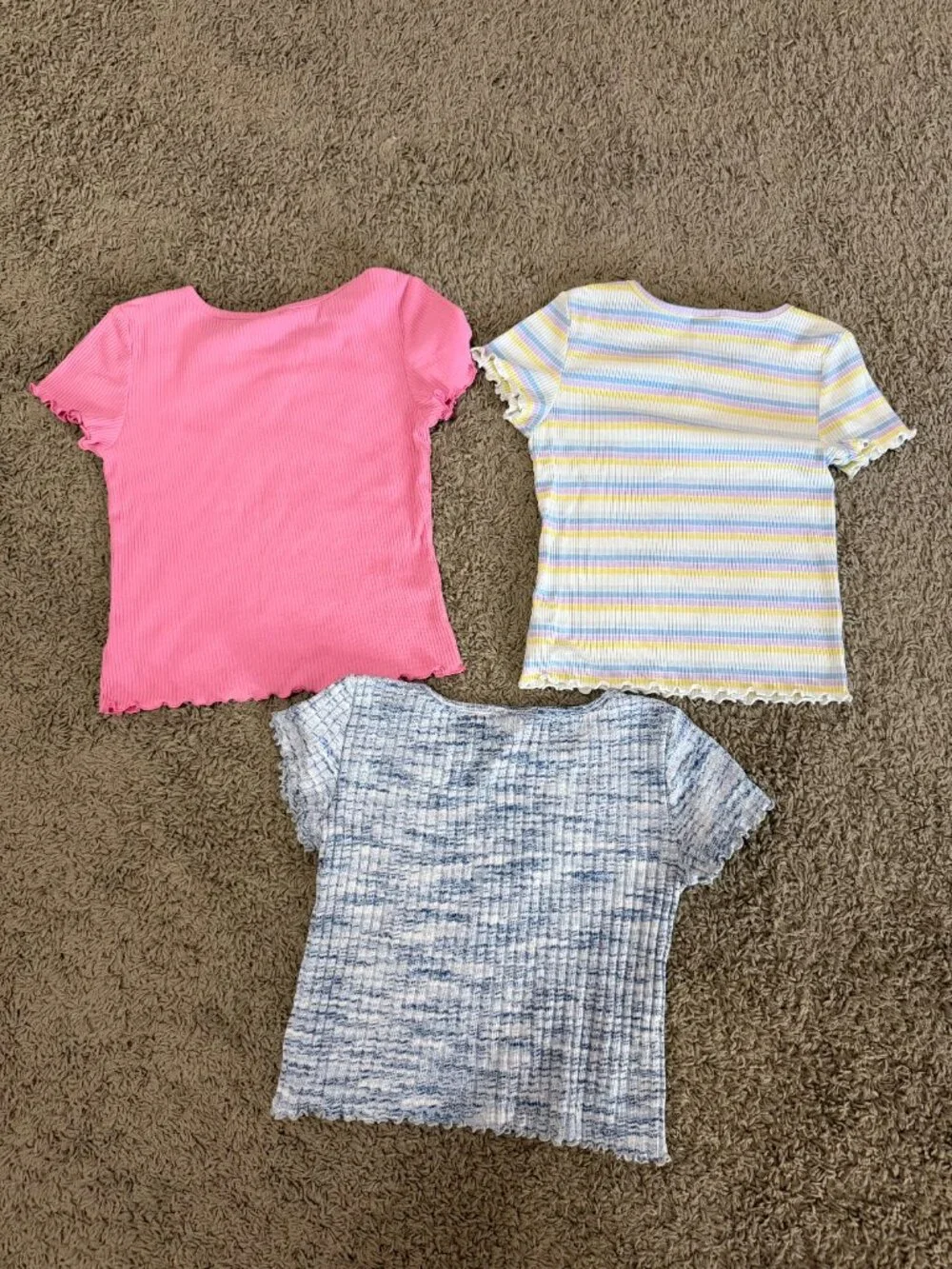 Old Navy Girls' Short Sleeve Tees (Multicolors) Size 8